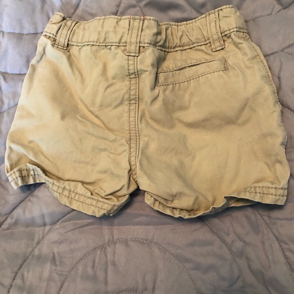 Carter’s Khaki Shorts - 12mo - Picture 2 of 3